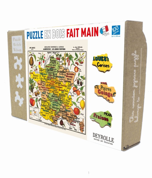 Puzzle en bois 100 pièces...