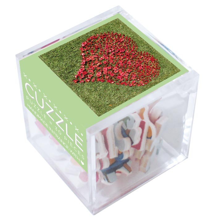 Cuzzle en bois 30 pièces Je t'aime