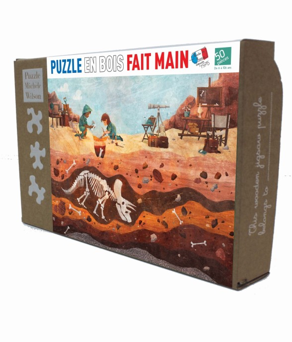 Puzzle en bois 50 pièces...
