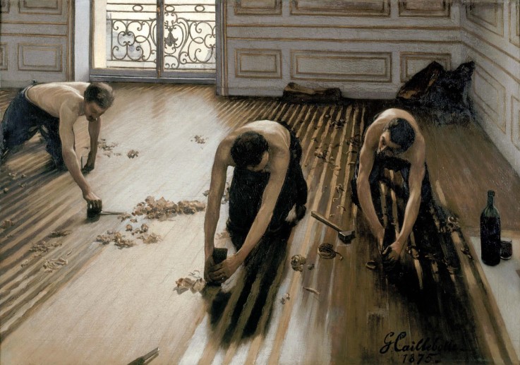 Puzzle en bois 350 pièces Les raboteurs de parquet