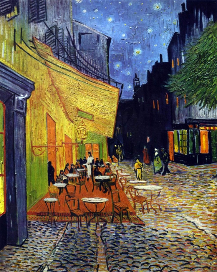 Puzzle en bois 250 pièces Le café le soir