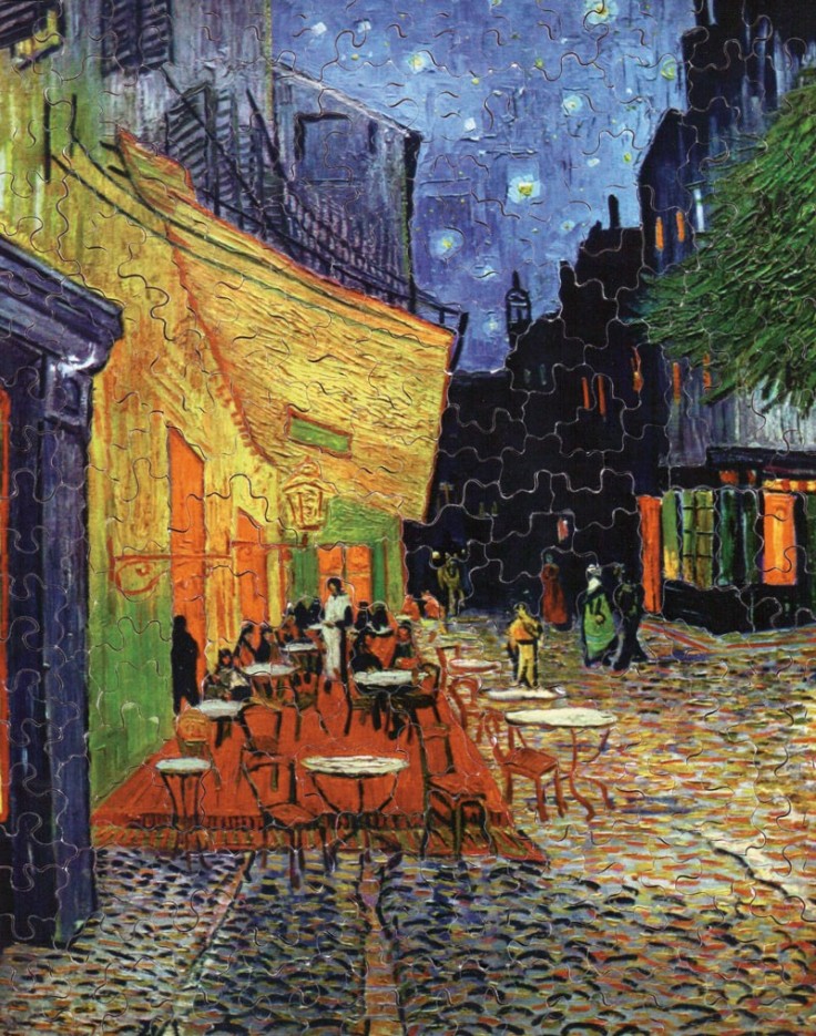 Puzzle en bois 250 pièces Le café le soir