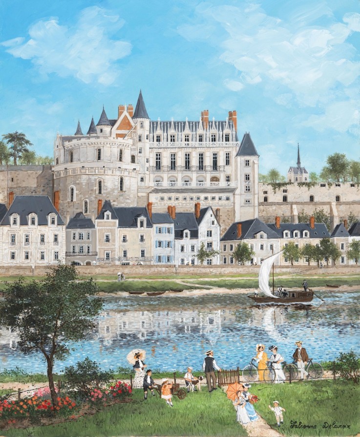Puzzle en bois 500 pièces Le chaâteau D'AMBROISE