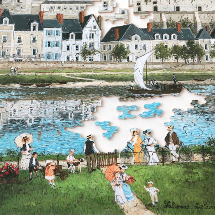 Puzzle en bois 500 pièces Le chaâteau D'AMBROISE