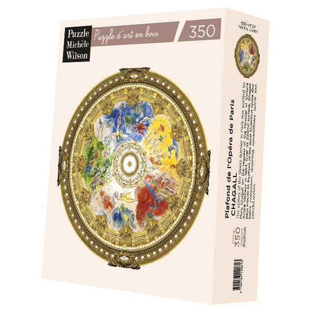 Puzzle en bois 350 pièces Plafond de l'Opéra de Paris