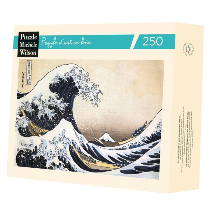 Puzzle en bois 250 pièces La vague