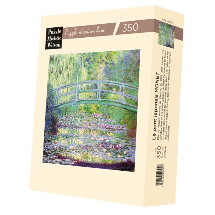 Puzzle en bois 350 pièces Le pont japonnais