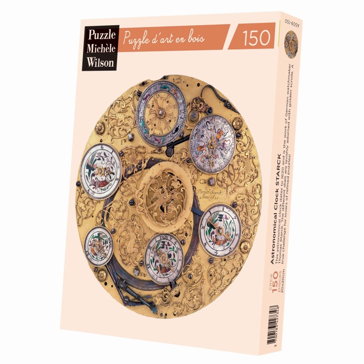 Puzzle en bois 150 pièces Horloge astronomique hc
