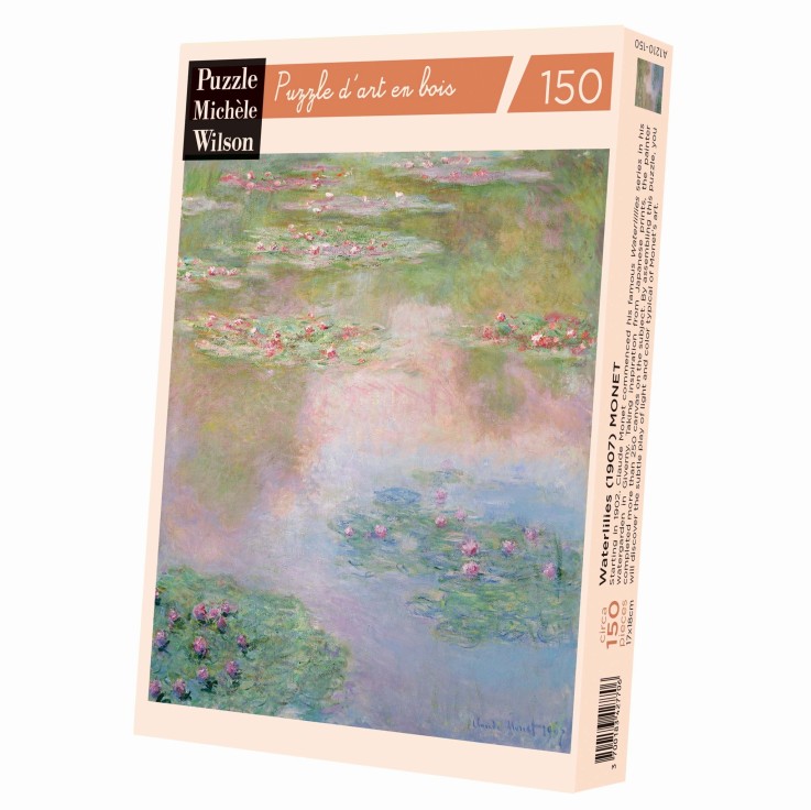 Puzzle en bois 150 pièces Nympheas