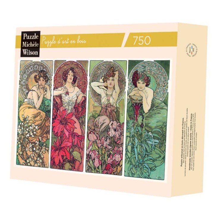 Puzzle en bois 750 pièces Les pierres précieuses