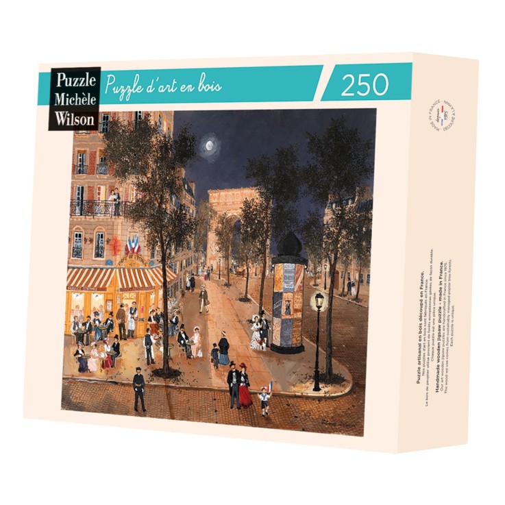 Puzzle en bois 250 pièces Proche de la place de l'étoile
