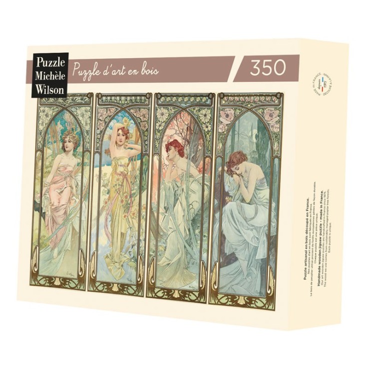 Puzzle en bois 350 pièces Les heures du jour