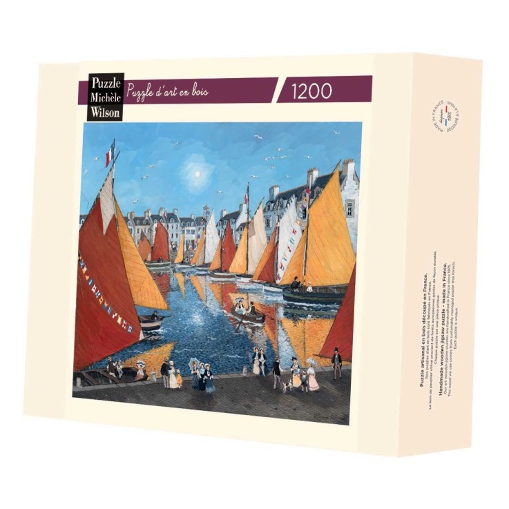 Puzzle en bois 1200 pièces La fête de la voile