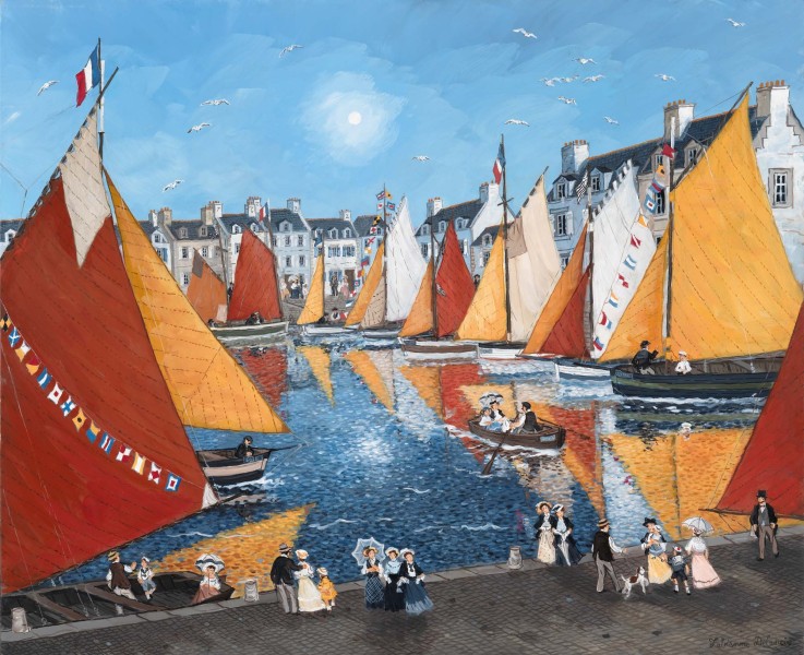Puzzle en bois 1200 pièces La fête de la voile