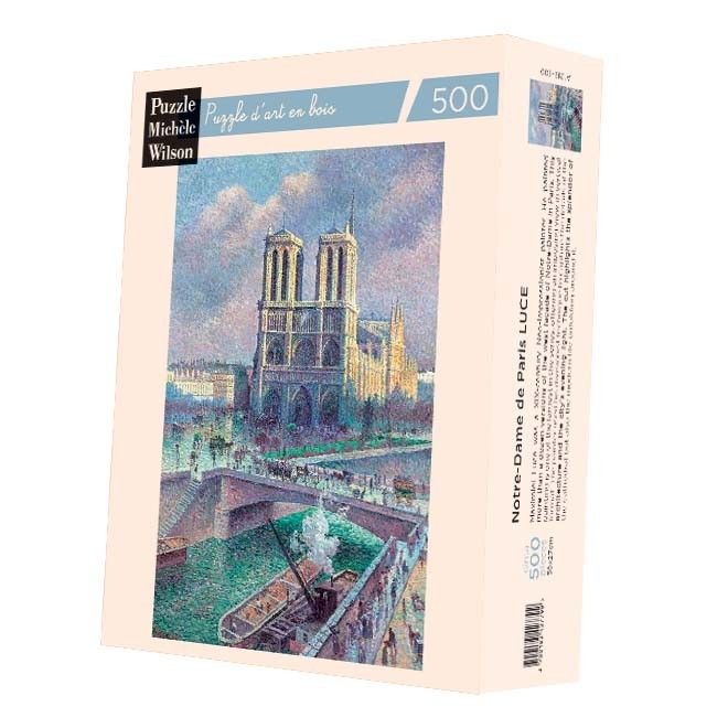 Puzzle en bois 500 pièces Notre dame de Paris