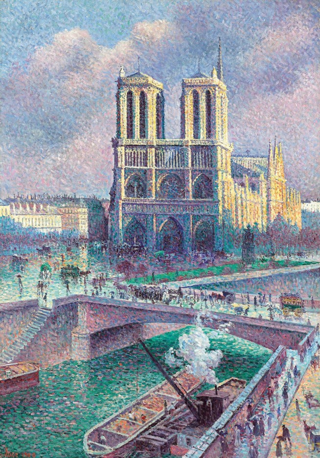 Puzzle en bois 500 pièces Notre dame de Paris
