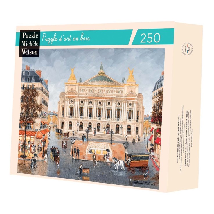 Puzzle en bois 250 pièces Place de l'opéra