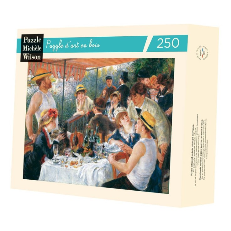 Puzzle en bois 250 pièces le déjeuner des canotiers