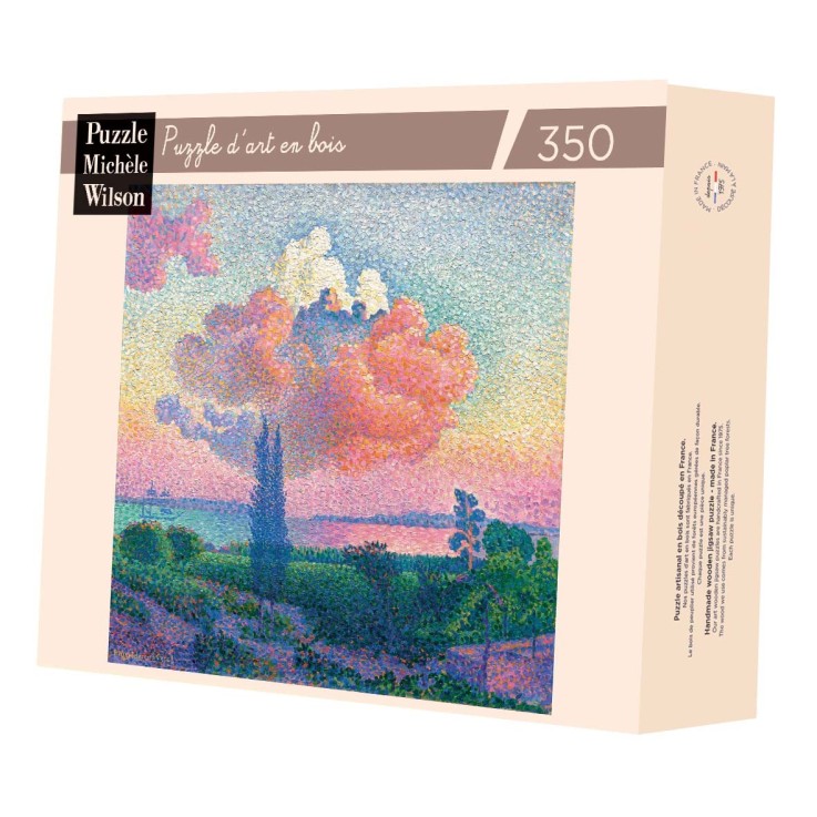 Puzzle en bois 350 pièces Le nuage rose
