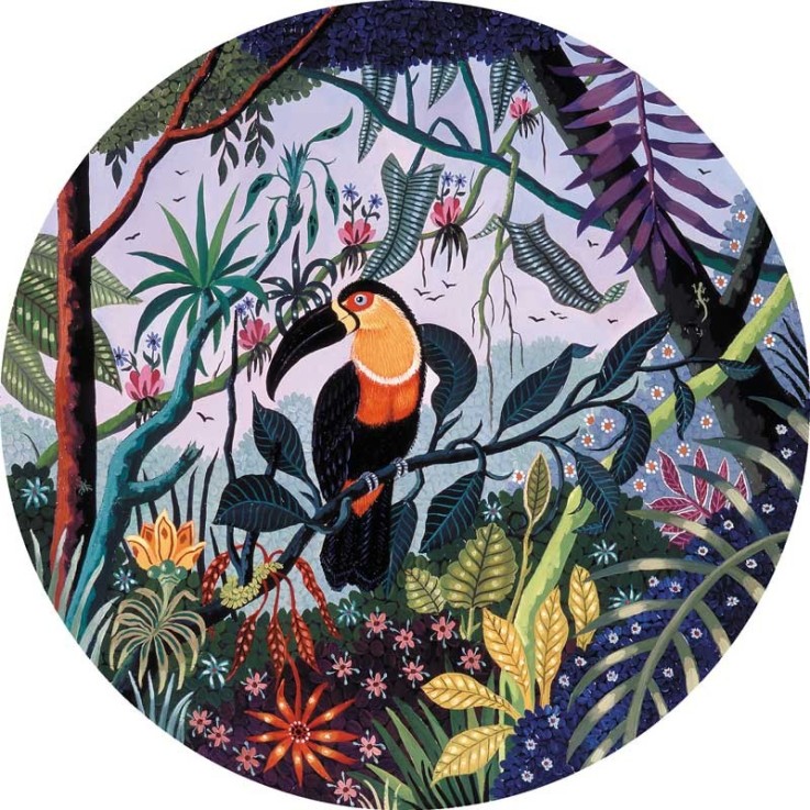 Puzzle en bois 150 pièces Toucan Ariel