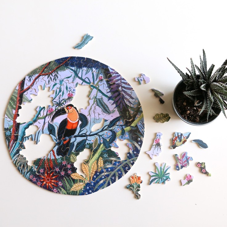 Puzzle en bois 150 pièces Toucan Ariel