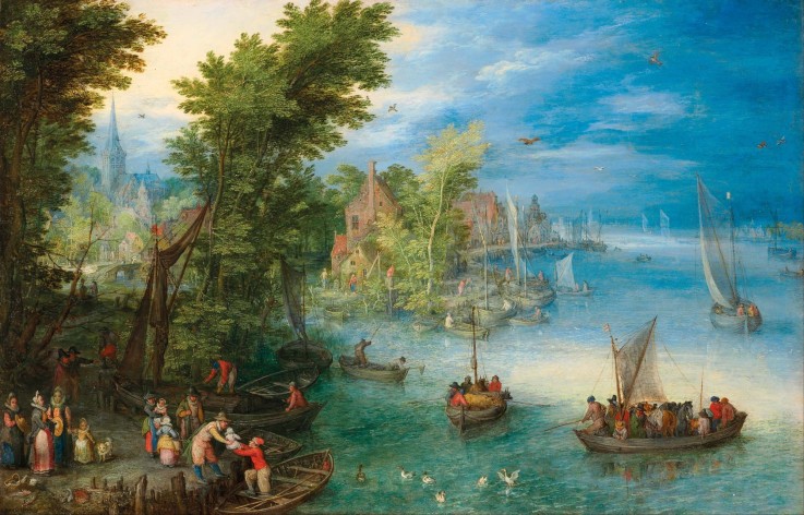Puzzle en bois 900 pièces Paysage de rivière