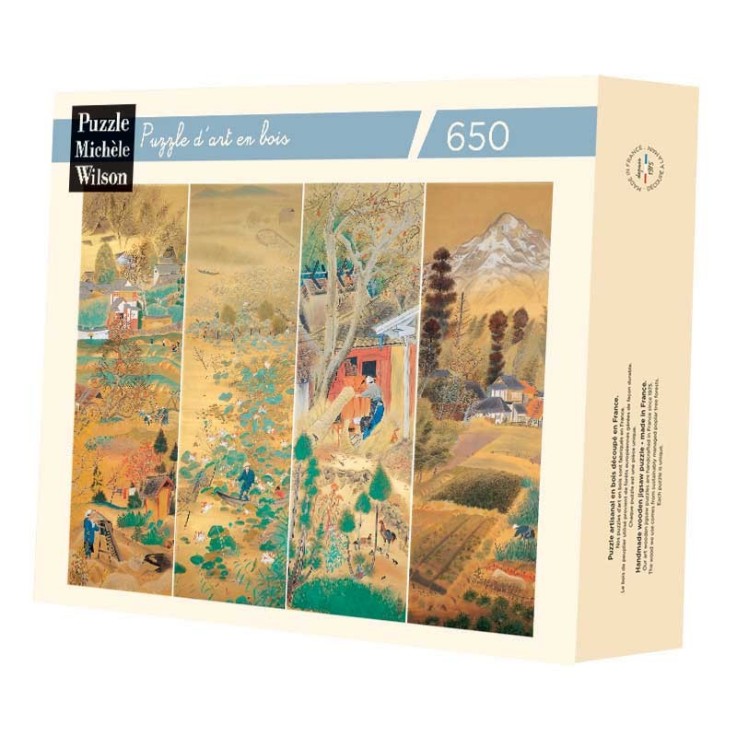 Puzzle en bois 650 pièces les Environs de Kyoto