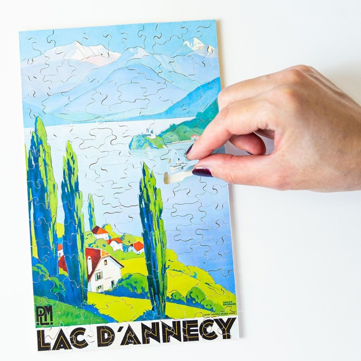 Puzzle en bois 150 pièces Lac d'Annecy