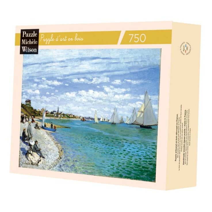 Puzzle en bois 750 pièces Regate à Sainte-Adresse
