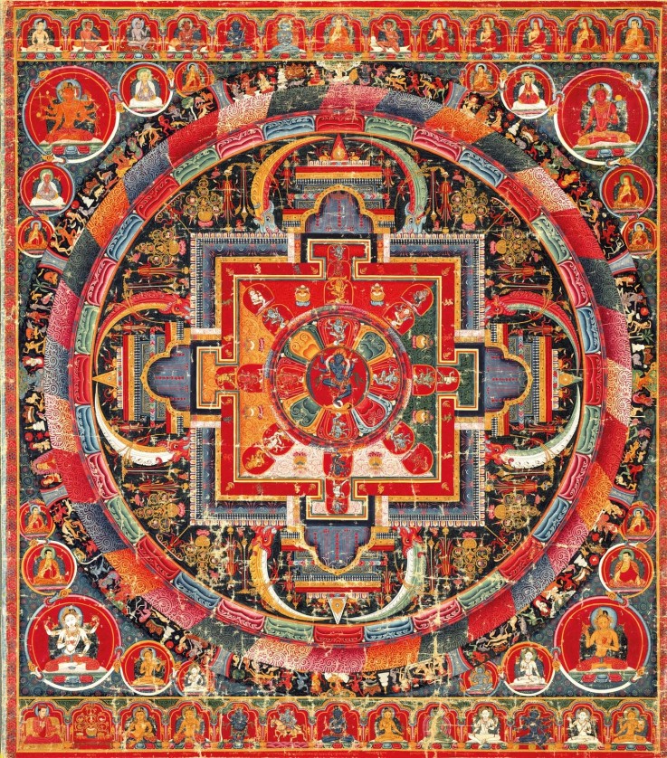 Puzzle en bois 650 pièces Mandala de Nairatmya