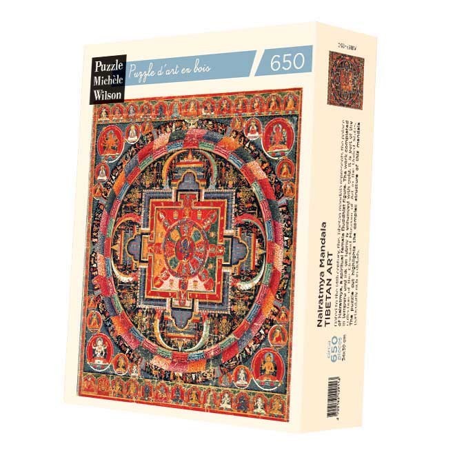 Puzzle en bois 650 pièces Mandala de Nairatmya