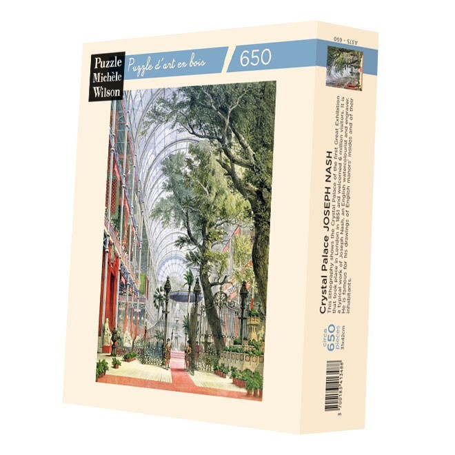 Puzzle en bois 650 pièces Crystal Palace