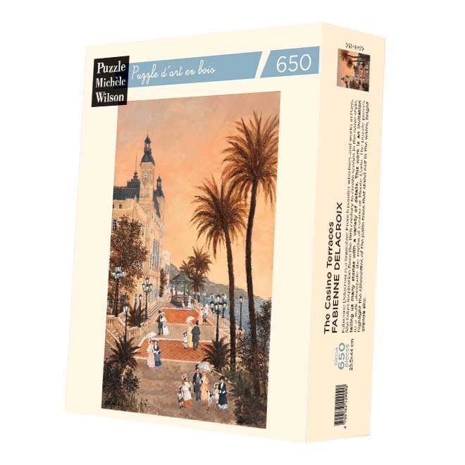 Puzzle en bois 650 pièces Les terasses du Casino