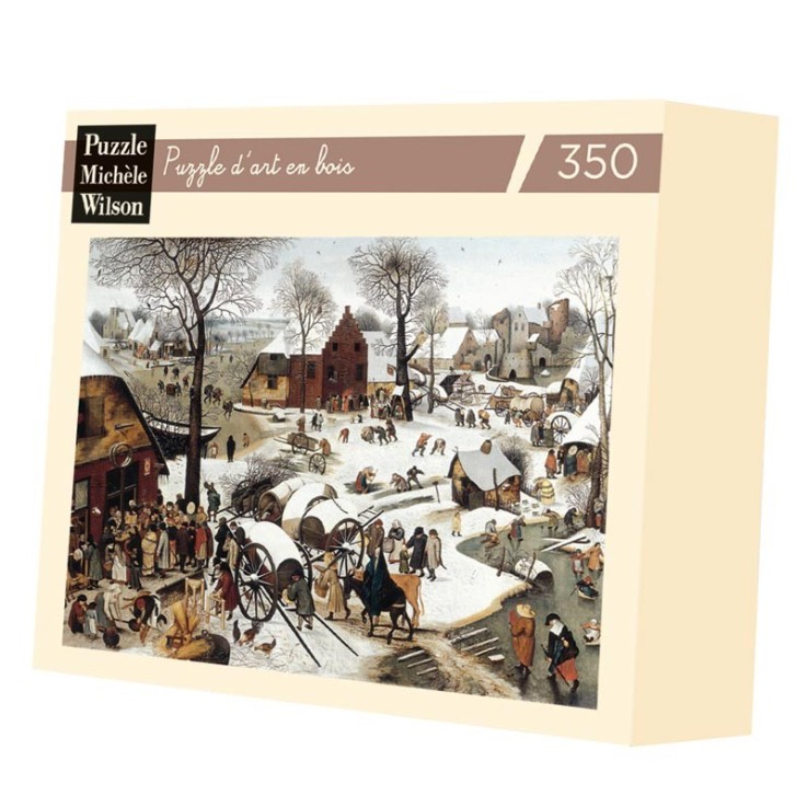 Puzzle en bois 350 pièces Le dénombrement de bethleem