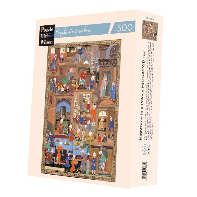 Puzzle en bois 500 pièces Nuit dans un palais