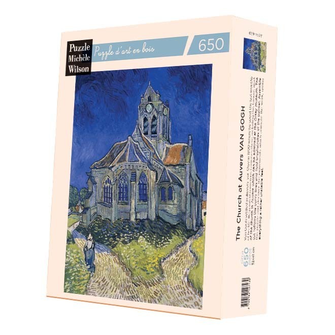 Puzzle en bois 650 pièces l'Eglise d'Auvers