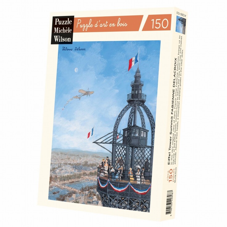 Puzzle en bois 150 pièces Le sommet de la Tour Eiffel