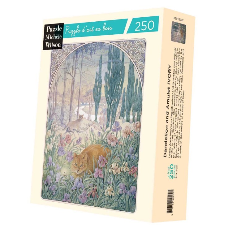 Puzzle en bois 250 pièces Dandelion et Amulet