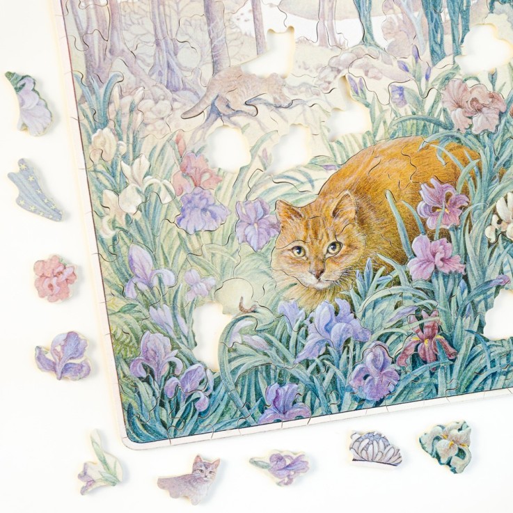 Puzzle en bois 250 pièces Dandelion et Amulet