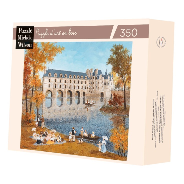 Puzzle en bois 350 pièces Le château de Chenonceau hc