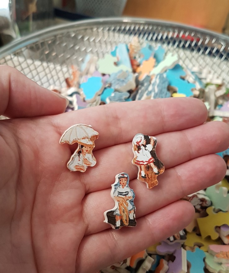 Puzzle en bois 350 pièces Le château de Chenonceau hc