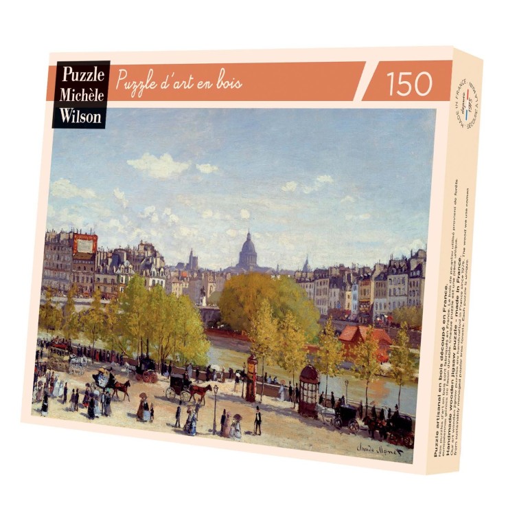 Puzzle en bois 150 pièces Quai du Louvre