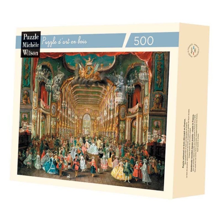 Puzzle en bois 500 pièces Bal masqué