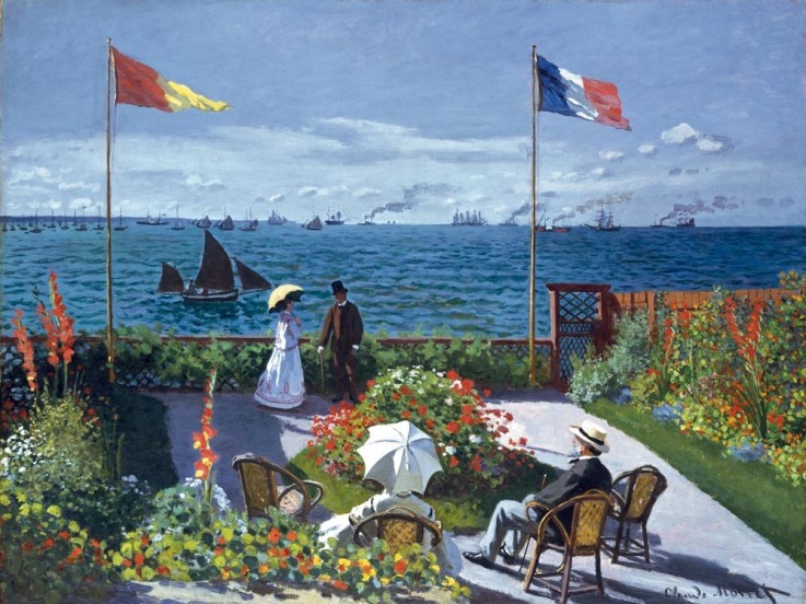Puzzle en bois 650 pièces Terrasse a Sainte Adresse