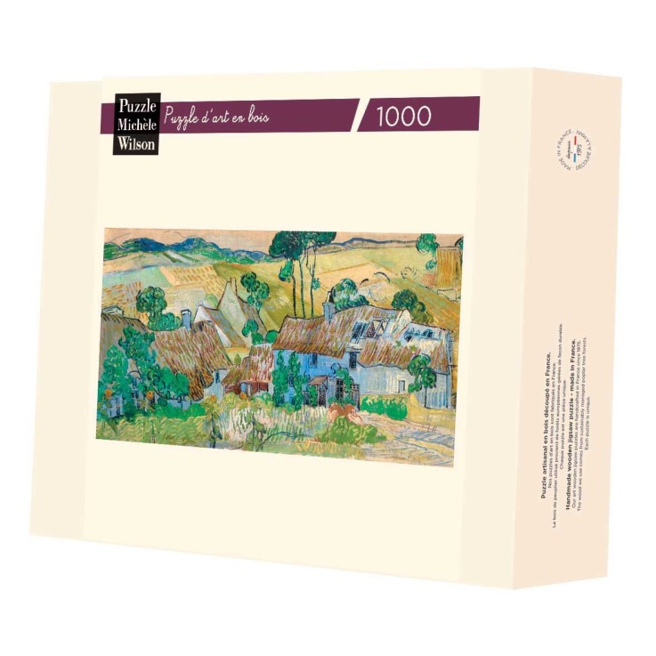 Puzzle en bois 1000 pièces Fermes près d'Auvers
