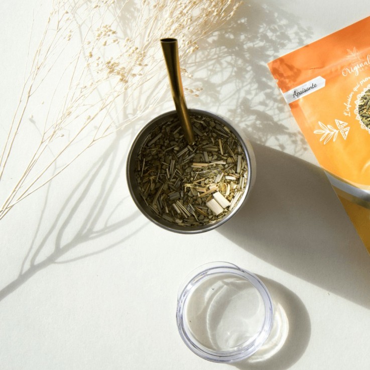 Infusion de maté Bio - Papaye, ananas, fleur de souci (70g)