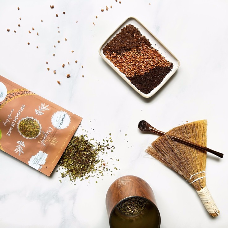 Infusion de maté Bio - Café d'orge (100g)