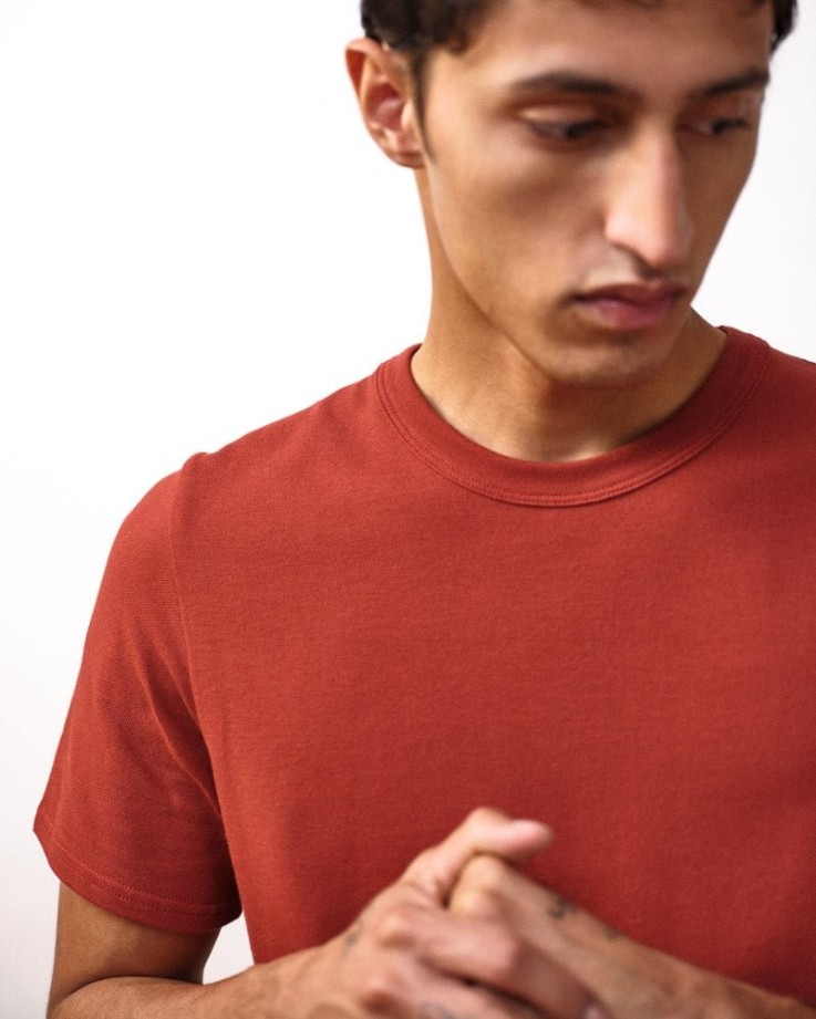 T-shirt maille piquée Romain Coton Bio