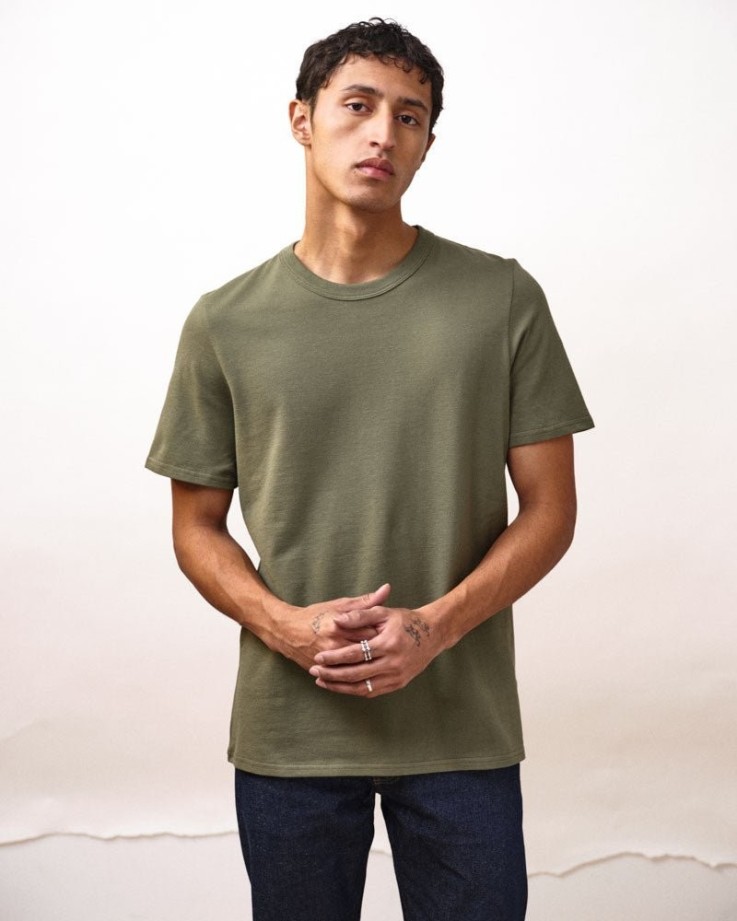 T-shirt maille piquée Romain Coton Bio