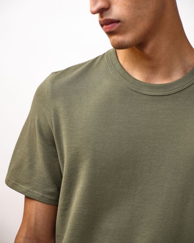 T-shirt maille piquée Romain Coton Bio